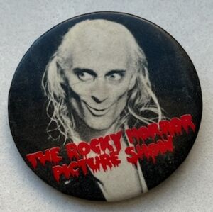 Vintage Riff Raff - The Rocky Horror Picture Show Pin Back Button